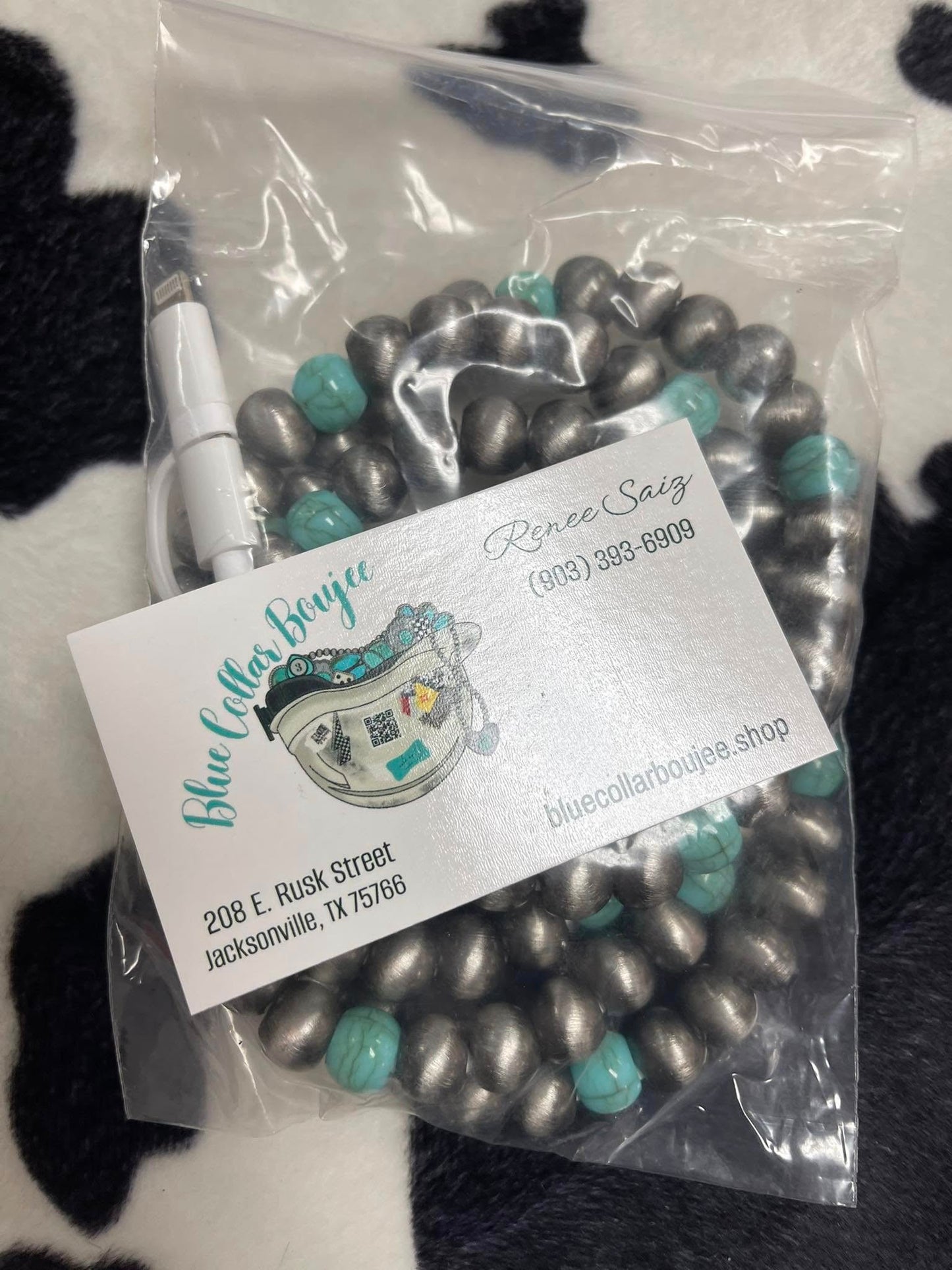 Beaded Phone Charger