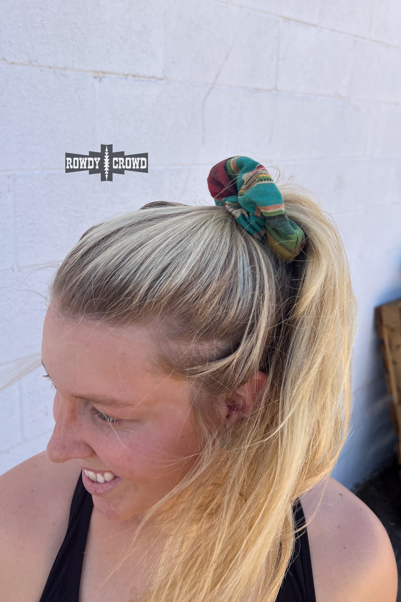 Let's Rodeo Scrunchie