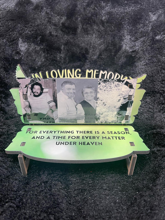 Memorial Bench Ornament